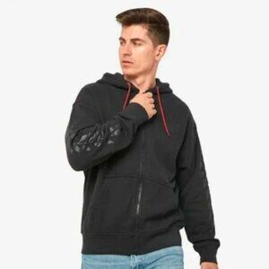 Levi's x Justin Timberlake Fresh Leaves Mens Zip Hoodie 761070000 Black Sz M NWT